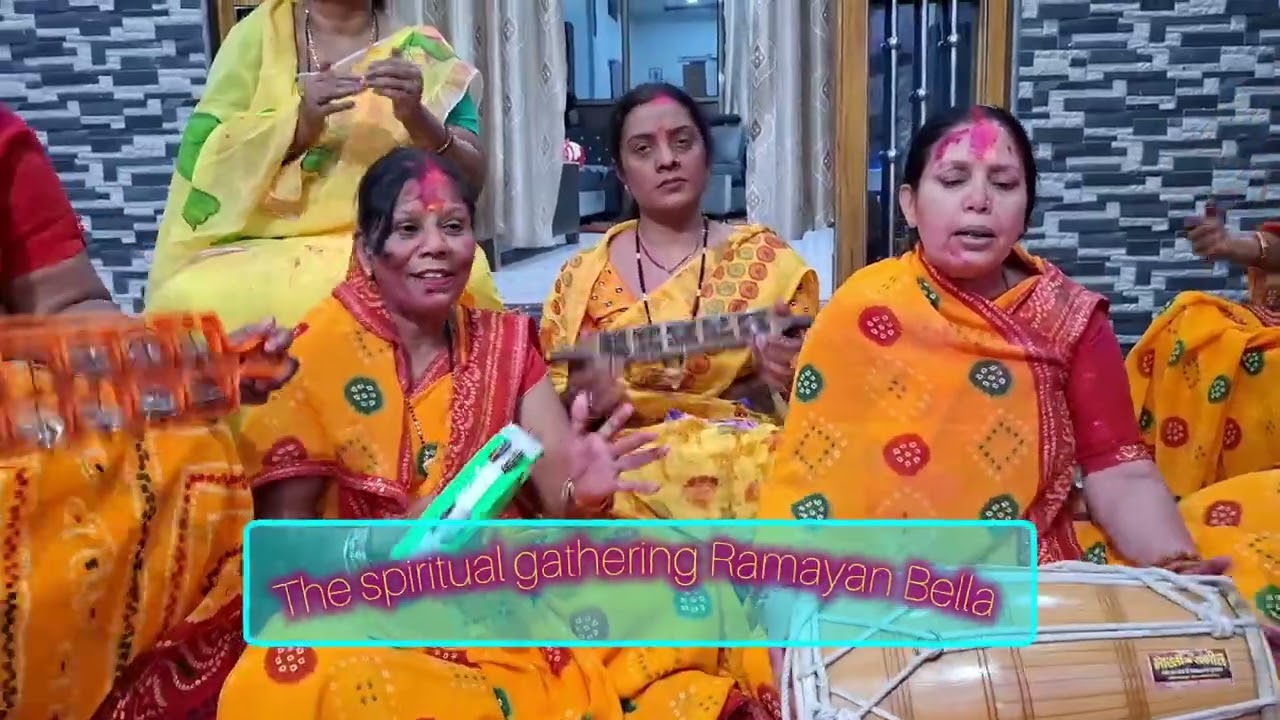 The spiritual gathering Ramayan Bella 