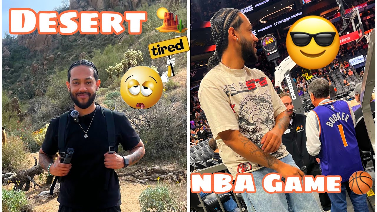 Started In The DESERT Ended Up COURTSIDE … (MUST WATCH) Arizona Trip Day 2