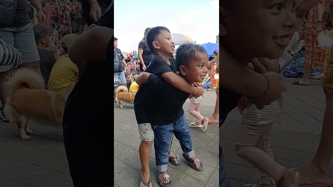 anak2 joget cekik cekik