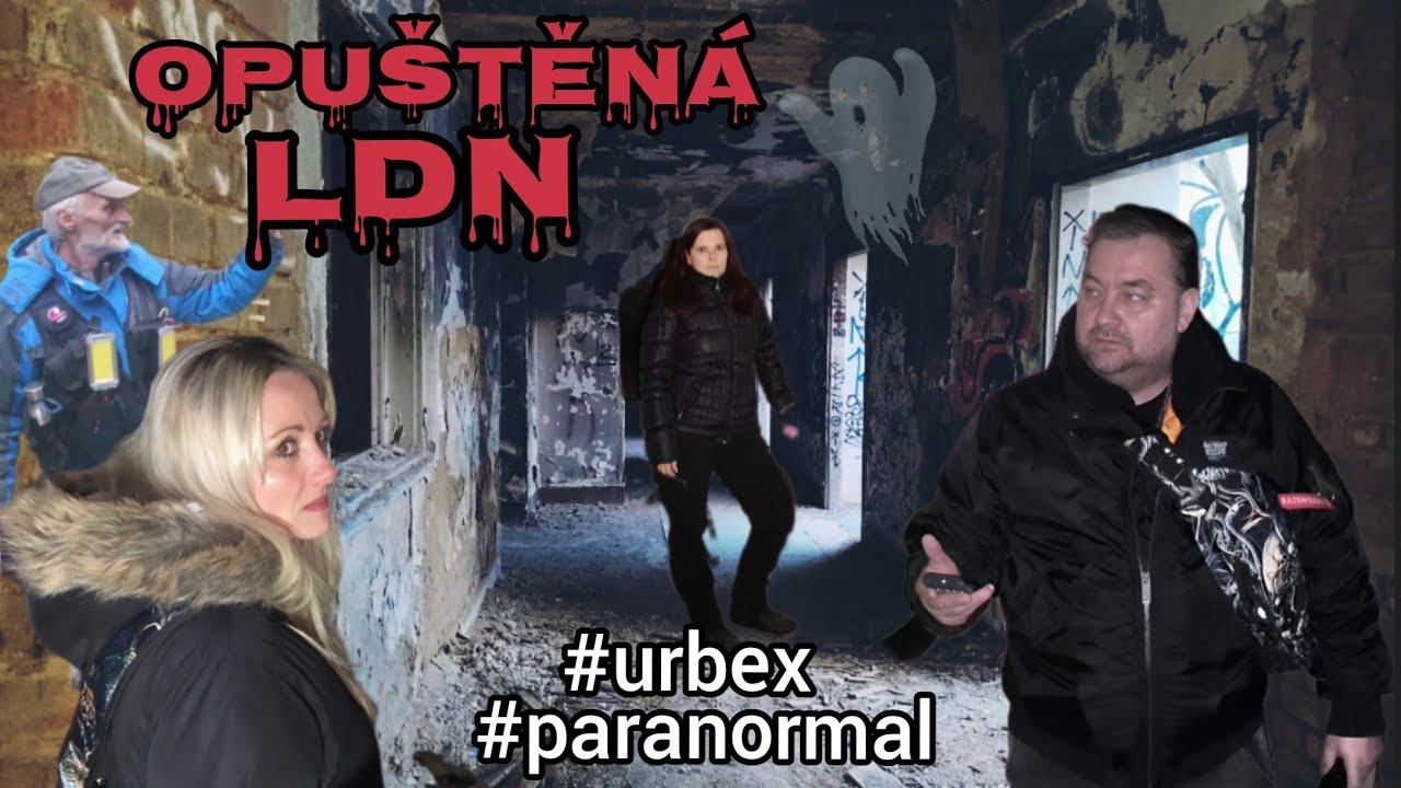 Opu&scaron;těn&aacute; LDN / #ghosthunting #urbex + Pavouč&iacute; Vlog&iacute;sek