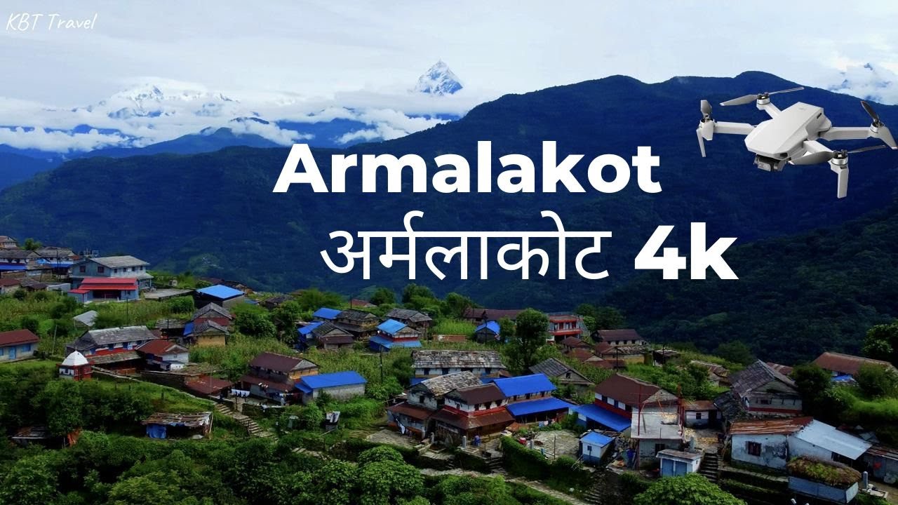 Armalakot अर्मला कोट | Daytrip from Pokhara | 4k Drone Video Armala in 2022