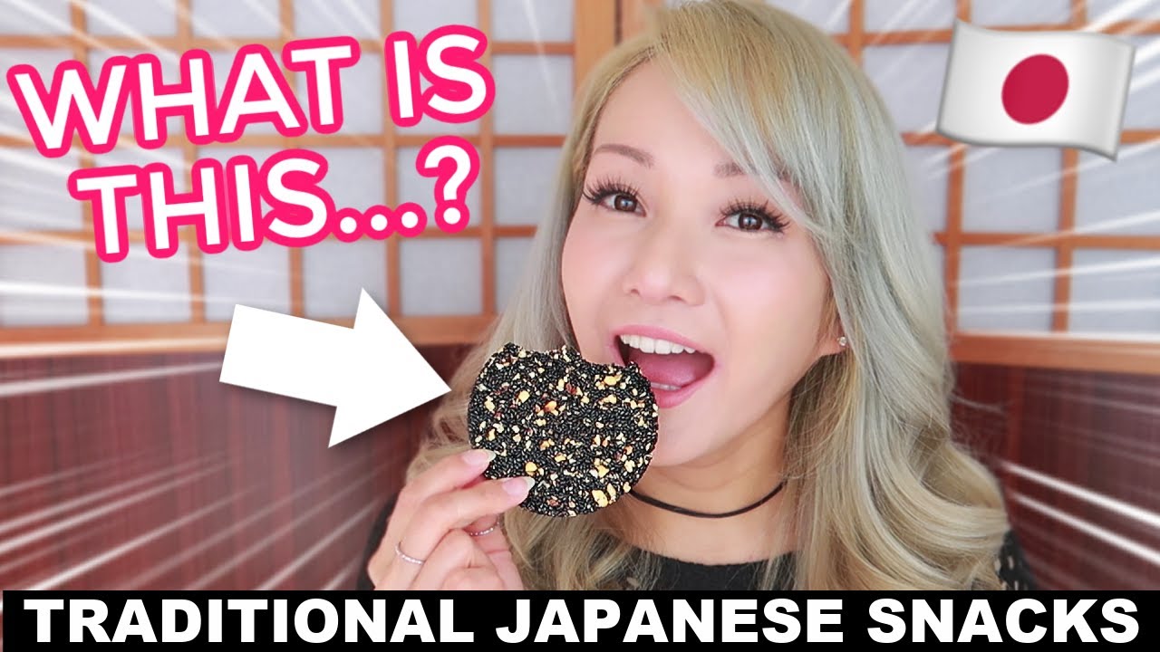I Tried to Explain Japanese Traditional Snacks...