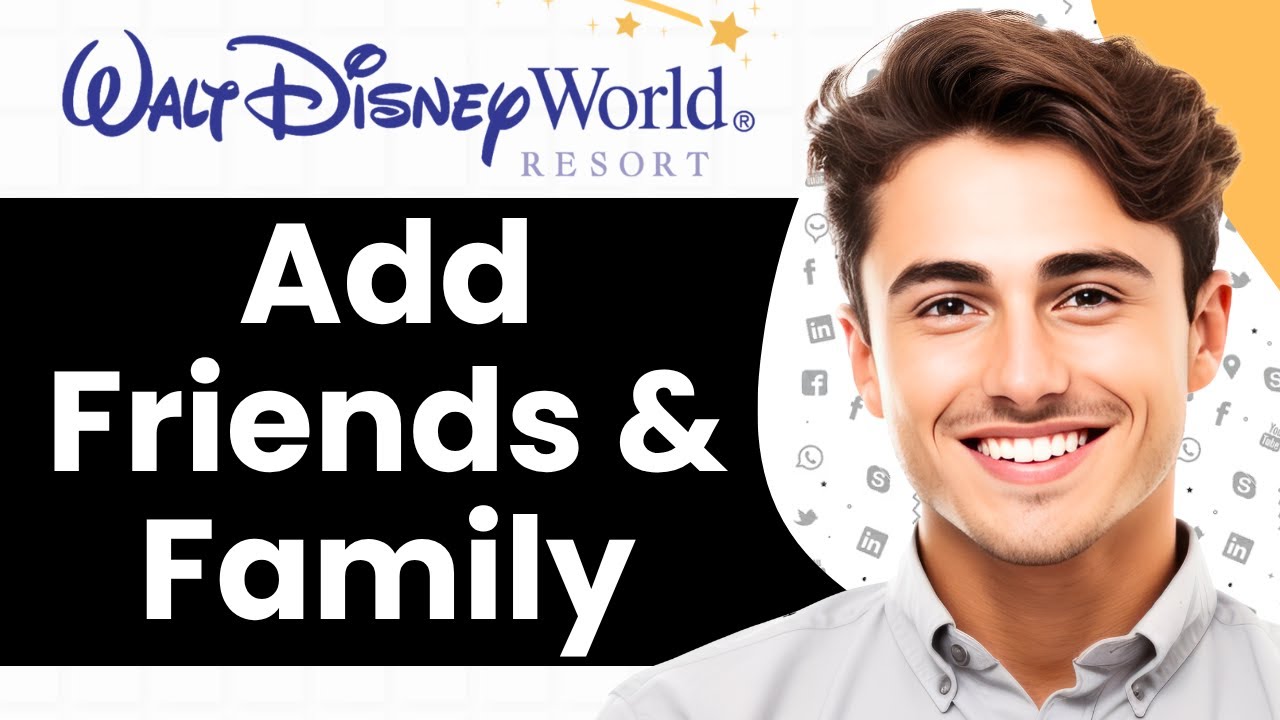 Как добавить друзей и семью в мой Disney Experience | Disney World