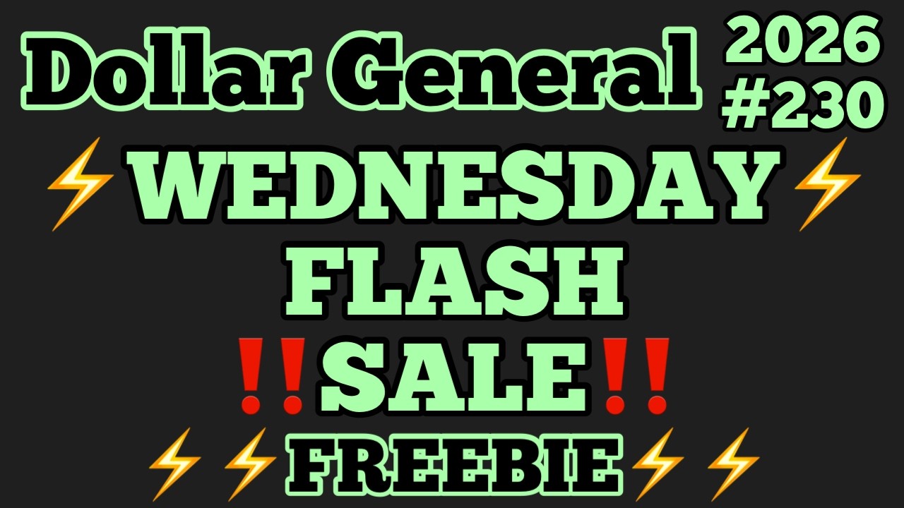 2026#230⚡️⚡️Купоны Dollar General⚡️Срочная распродажа в среду‼️Бесплатный подарок‼️Обязательно по...