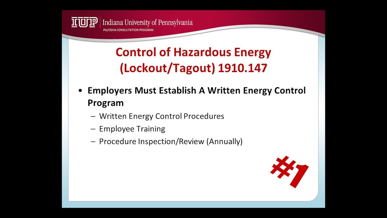 Top 10 Most Frequently Cited OSHA Violations: Part 1