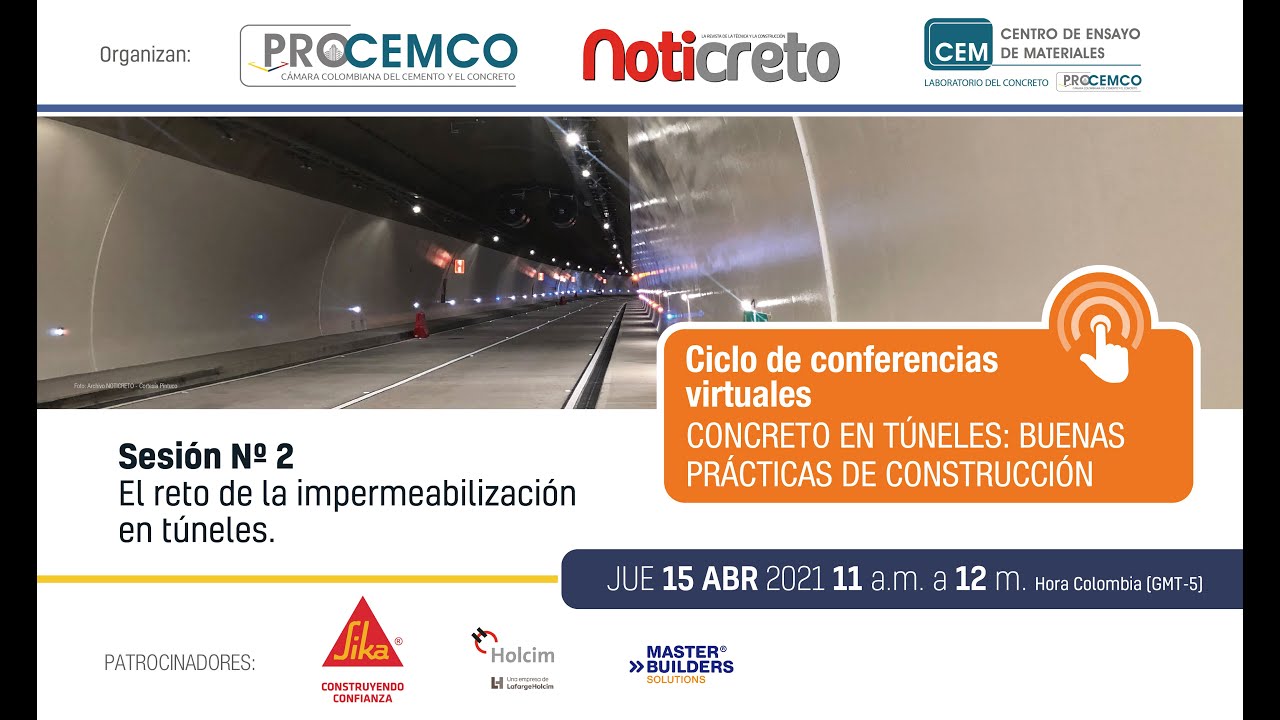 CONCRETO EN TÚNELES: 2. El reto de la impermeabilización en túneles