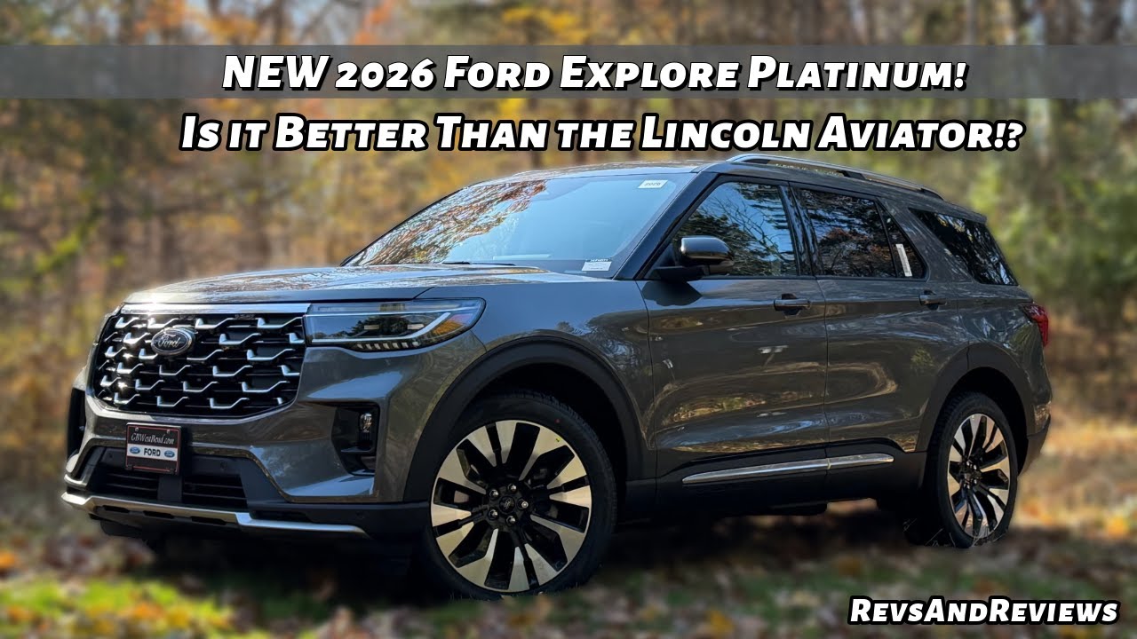 Тест-драйв и обзор Ford Explore Platinum 2026 года