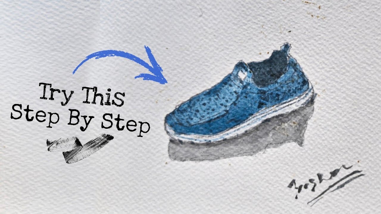 How to Draw a shoe | Drawing tutorial | Sketch Tutorial | shoe Drawing | Shoes | Realistic Sketch