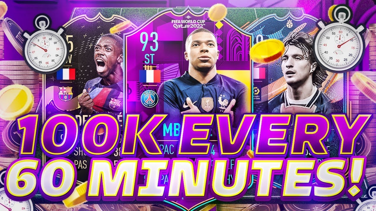 HOW TO MAKE 100K COINS NOW ON FIFA 23 EASIEST WAY TO MAKE COINS ON FIFA 23 BEST TRADING METHODS!
