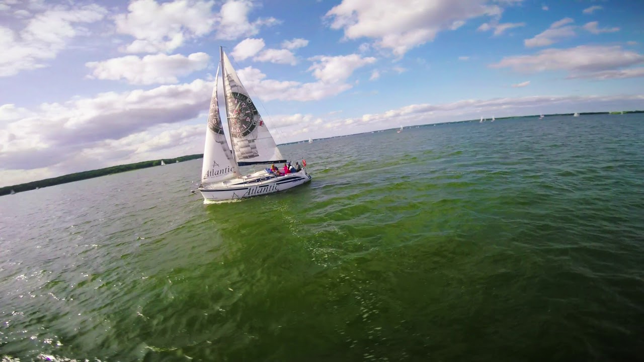Sailing at Masuria 2 - the Trip | FPV drone