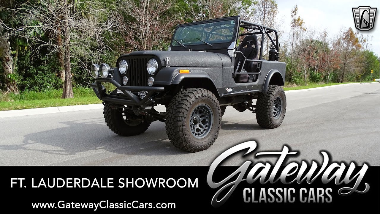1984 Jeep CJ7  American Gateway Classic Cars of Ft. Lauderdale #1125