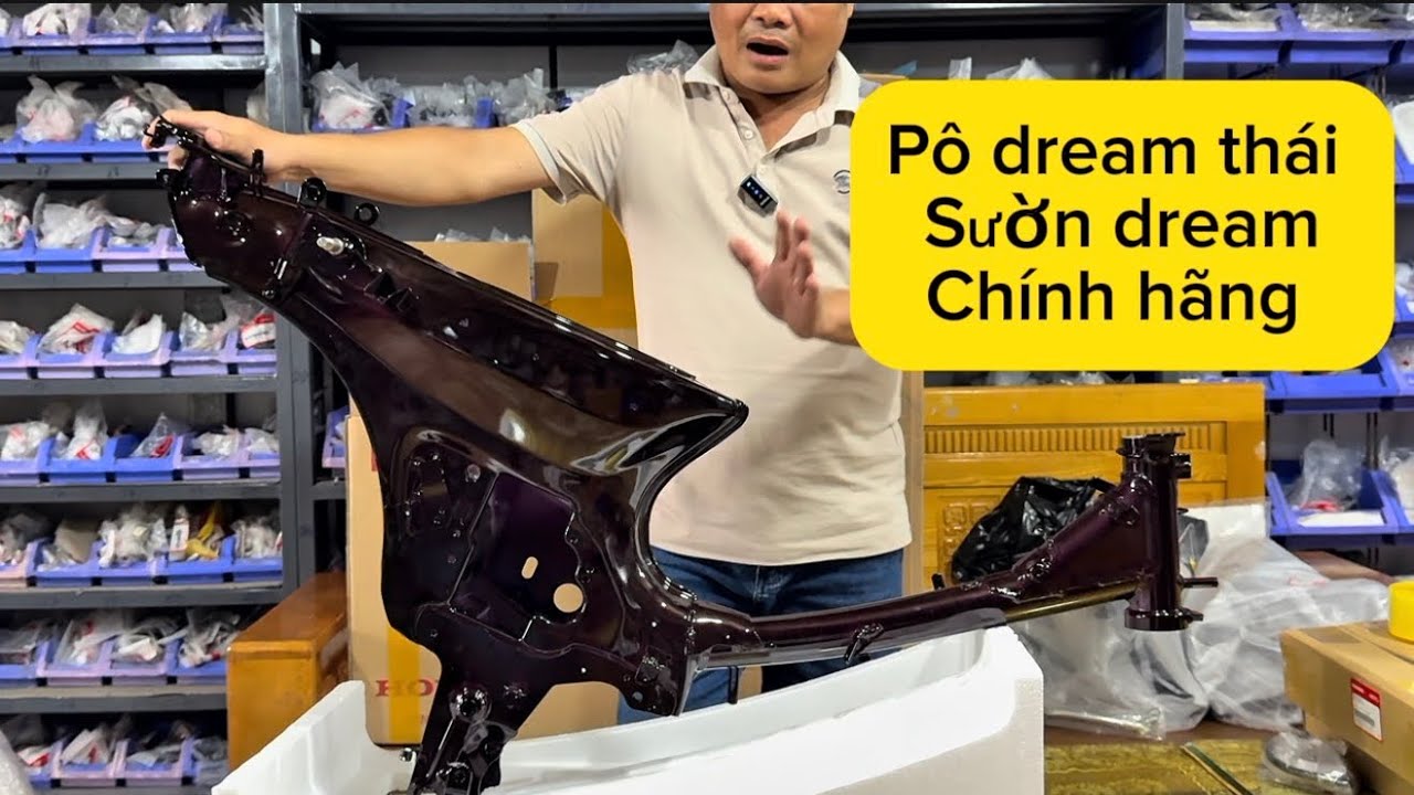 Sườn super dream và cây pô dream thái chính hãng 