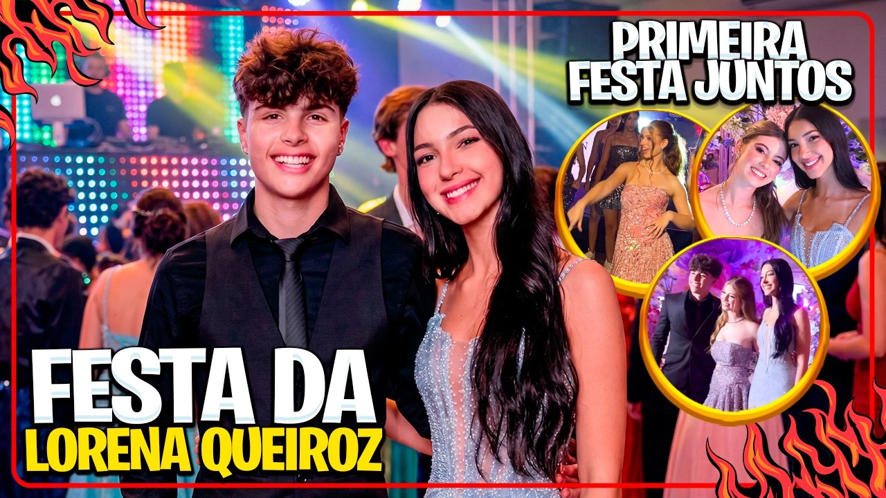 EU E LULUCA FOMOS JUNTOS PRA FESTA DA LORENA QUEIROZ?? - ISSO ACONTECEU LÁ...