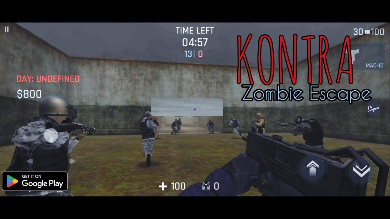 Kontra Multiplayer FPS - Ze_Damnation | Zombie 🧟 Mode | New update Gameplay
