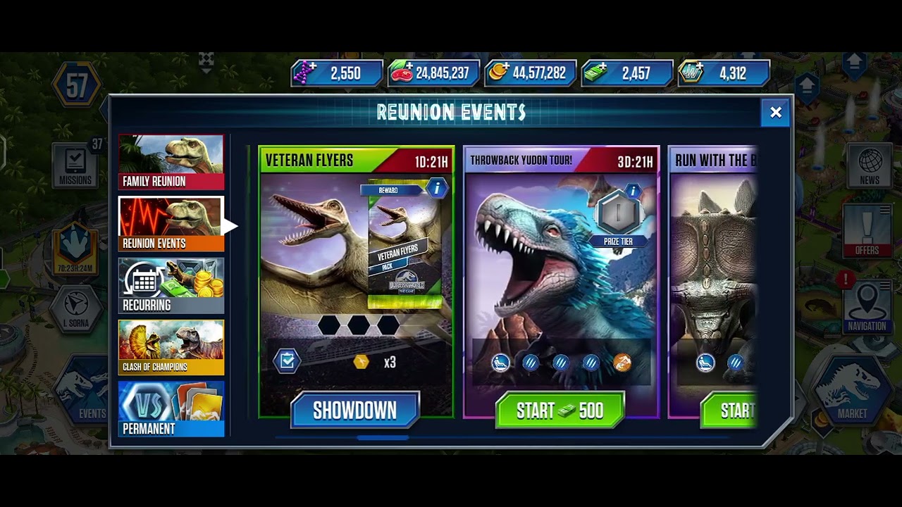 The Jurassic world game pt 6 I will max the Rajasources dinosaur 31 level them #jurassicworld 