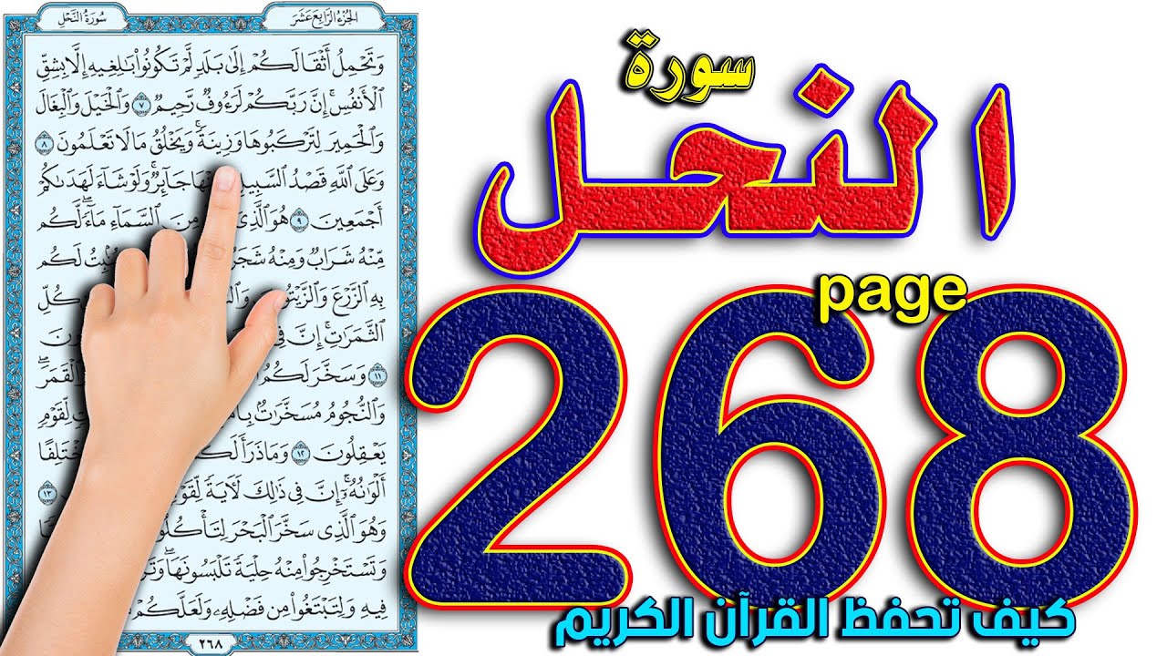 سورة الحجر صفحة 268 | اسهل طريقة لحفظ القرآن الكيم