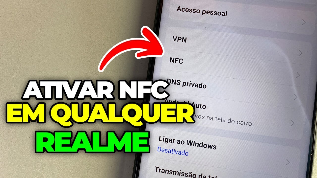 COMO ATIVAR NFC EM QUALQUER CELULAR REALME (R&aacute;pido e F&aacute;cil)