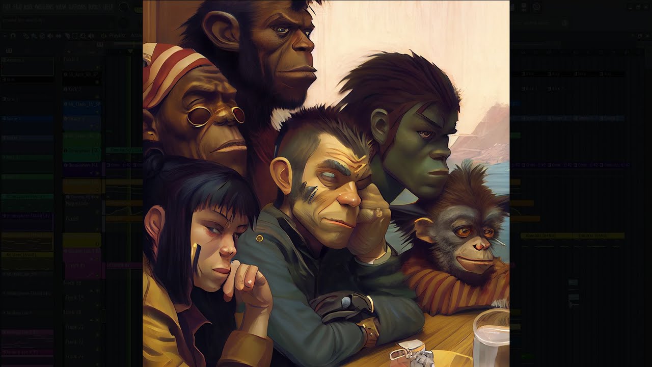 experimental x alternative x gorillaz type beat - “around the world