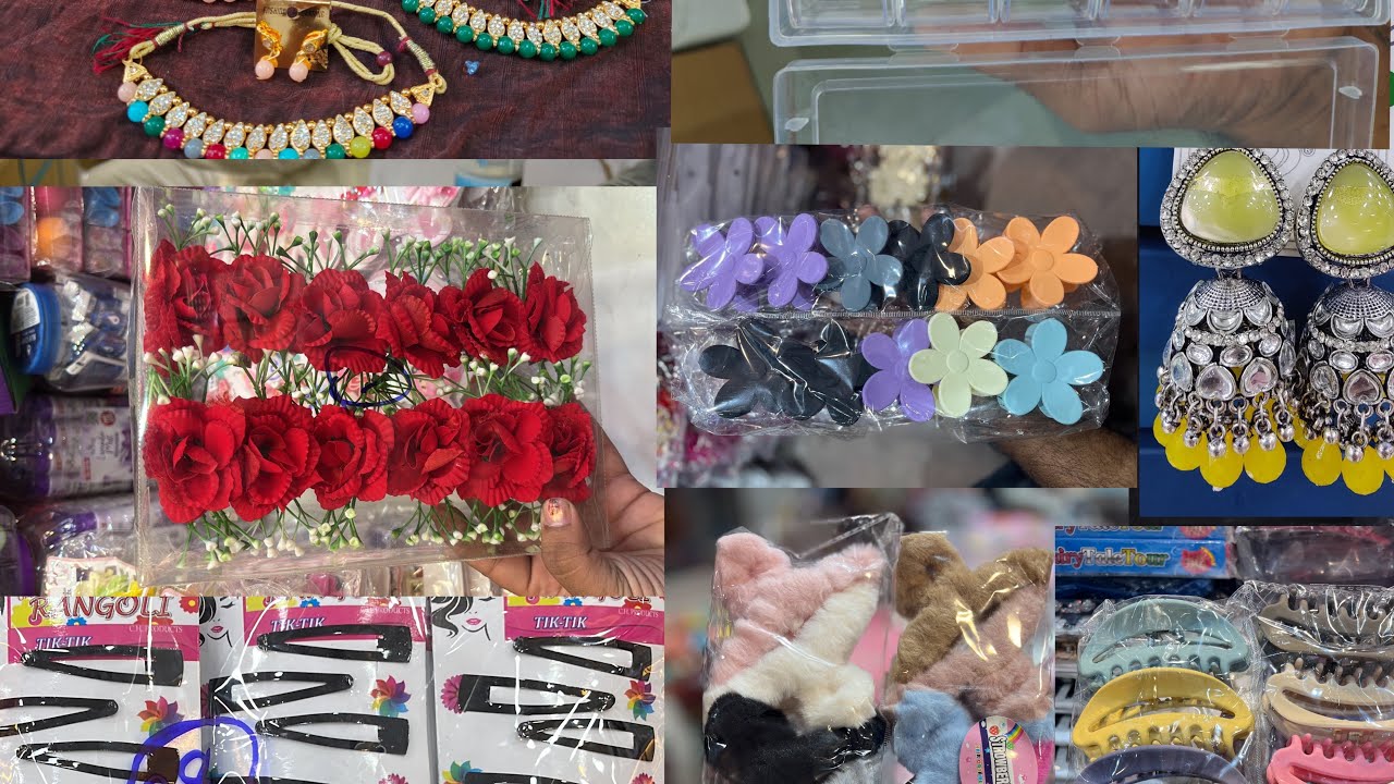 KOLKATA HAIR ACCESSORIES SUPPLIERS, JEWELLERY WHOLESALE MARKET BIGGEST SHOP IN KOLKATA