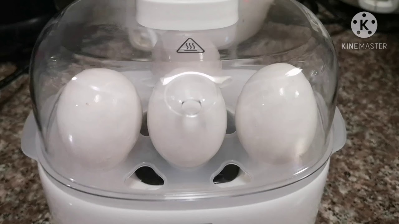 BLACK+DECKER - EGG COOKER UNBOXING AND TRYING COOKING  EGGS ON IT 🥚😉👍