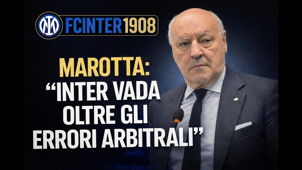 MAROTTA STRIGLIA L'INTER E GLI ARBITRI: 