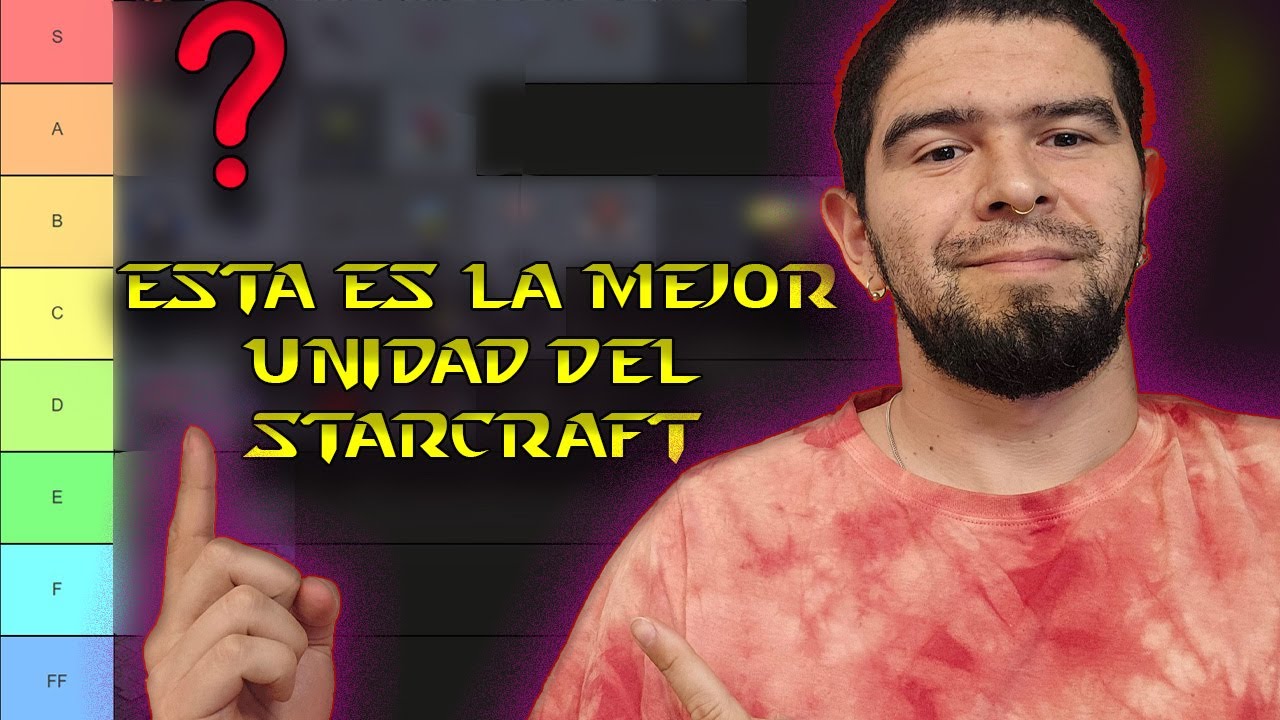 TIER LIST con TODAS las unidades del Starcraft: Brood War | Esta es la mejor RAZA 🤯