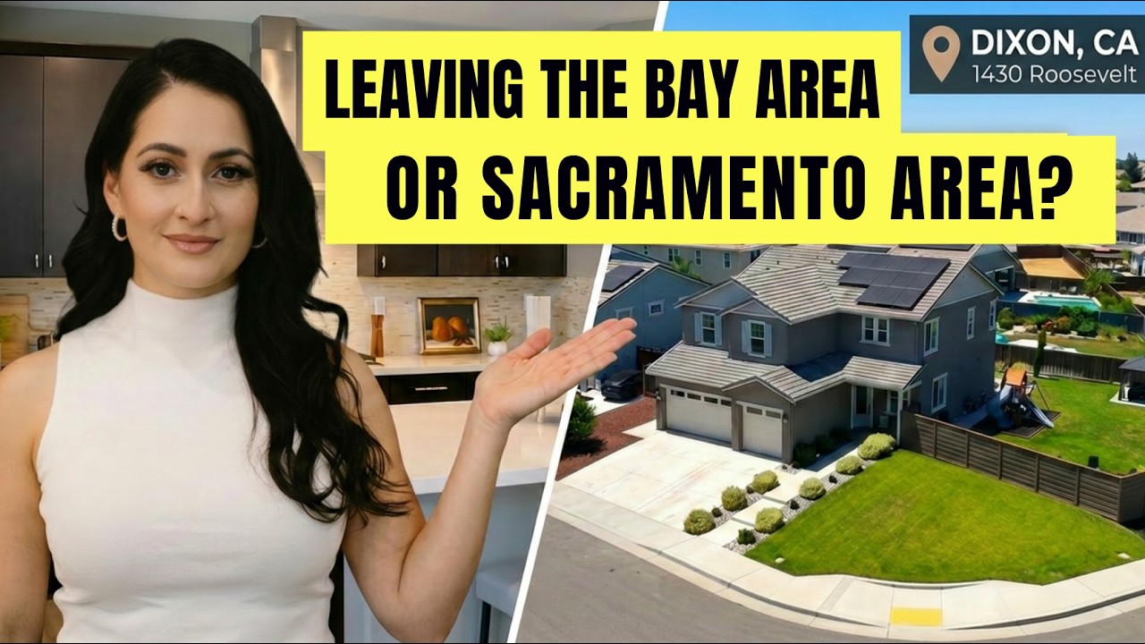 🏡 Leaving the Bay Area or Sacramento? Tour This Beautiful Home in Dixon, CA