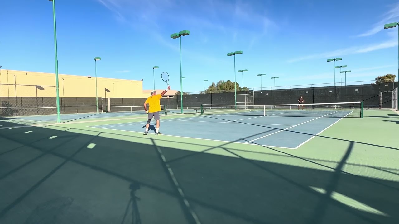 a few good tennis points today