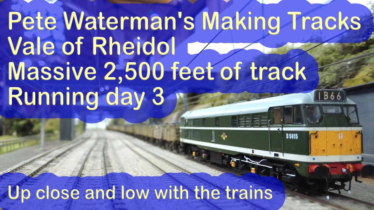 Pete Waterman's Making Tracks - Vale of Rheidol, day 3.