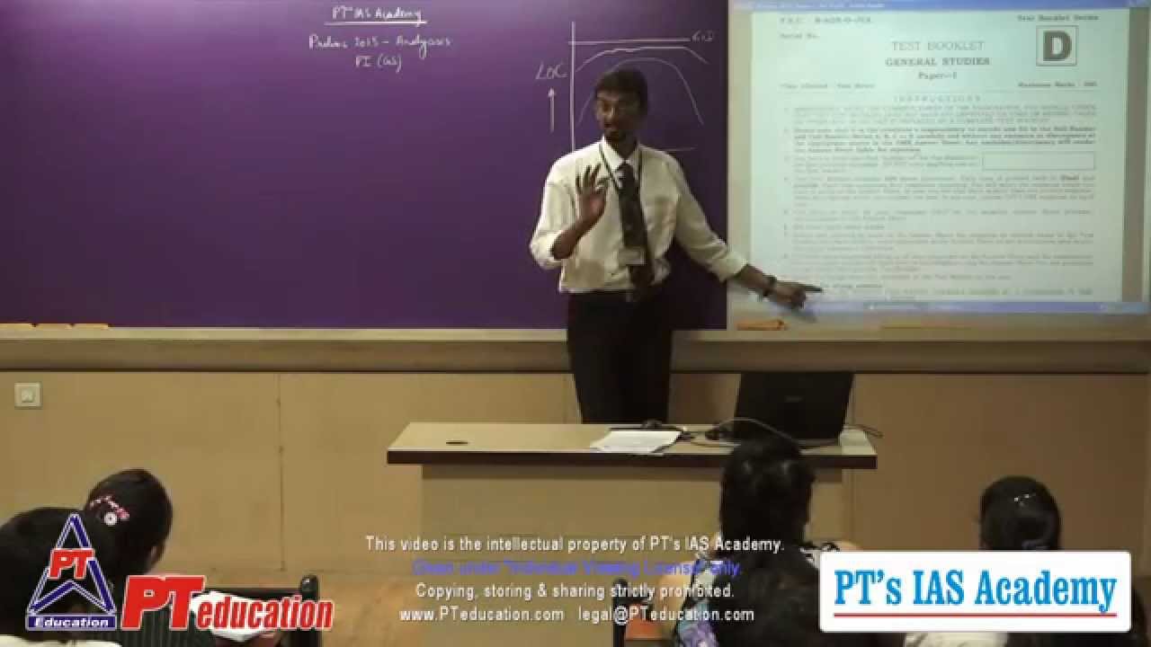 Detailed Analysis - UPSC Civil Services - Prelims - Paper I (GS) - 2015