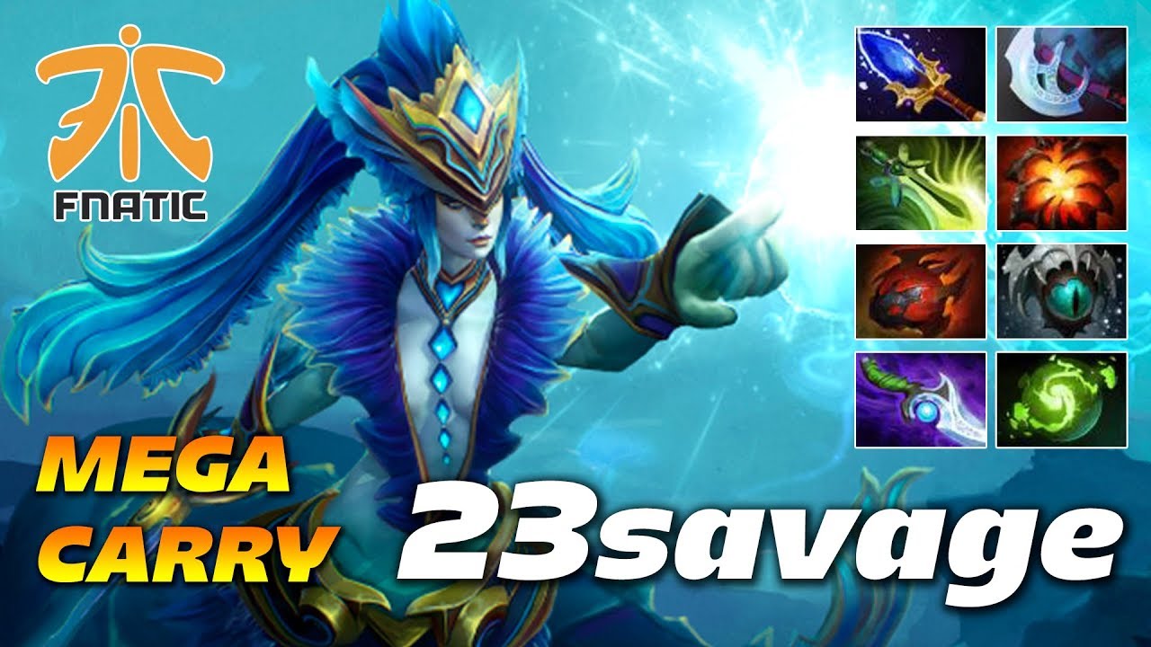 23savage Naga Siren - MEGA CARRY - Dota 2 Pro Gameplay