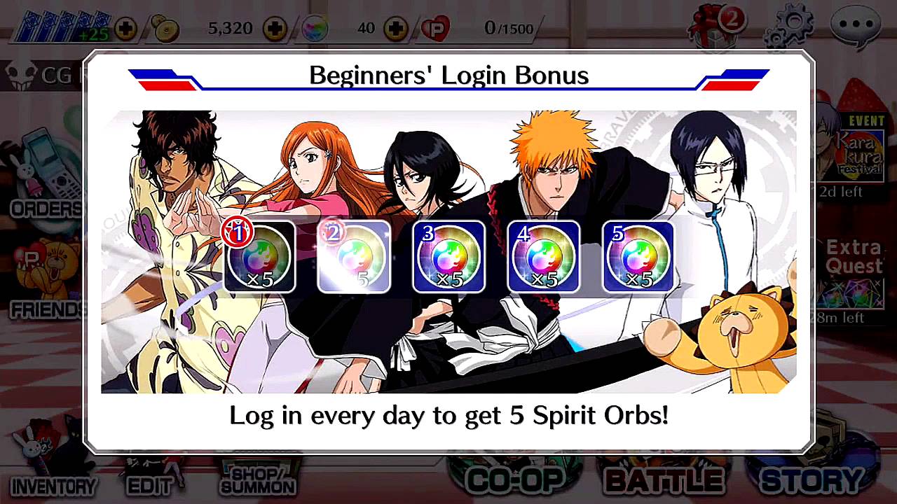 Bleach Brave Souls (IOS) Test
