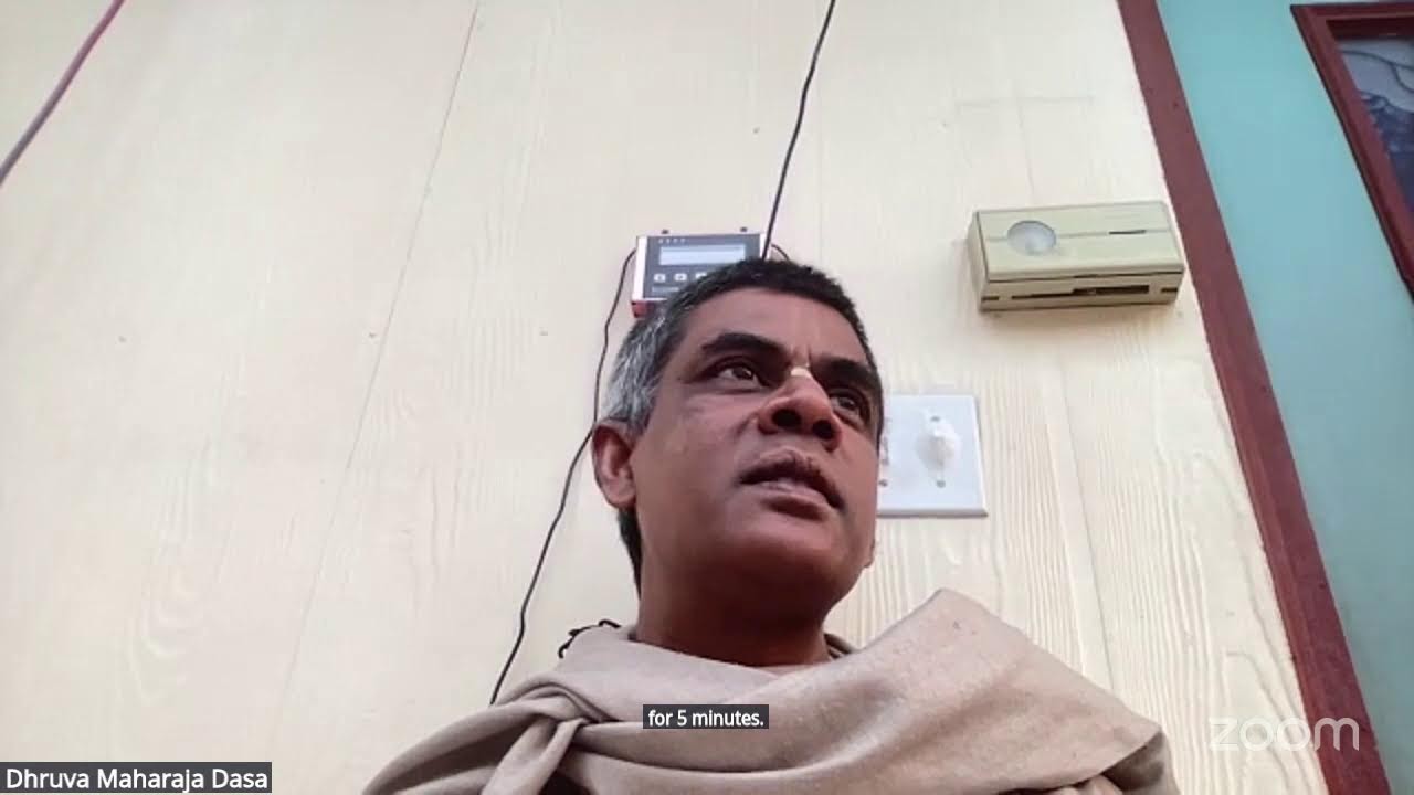 Gita Nagari Daily Srimad Bhagavatam Class, Greetings &-Puja