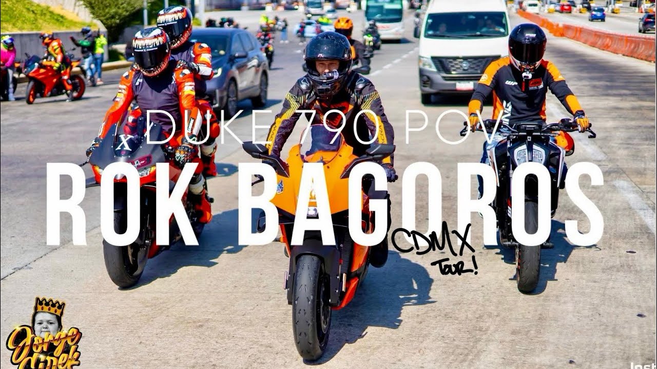 Rok Bagoros en México 🤟🏻 | 990 RC R | Stunt Show | Duke 790 POV | Raw Sound 