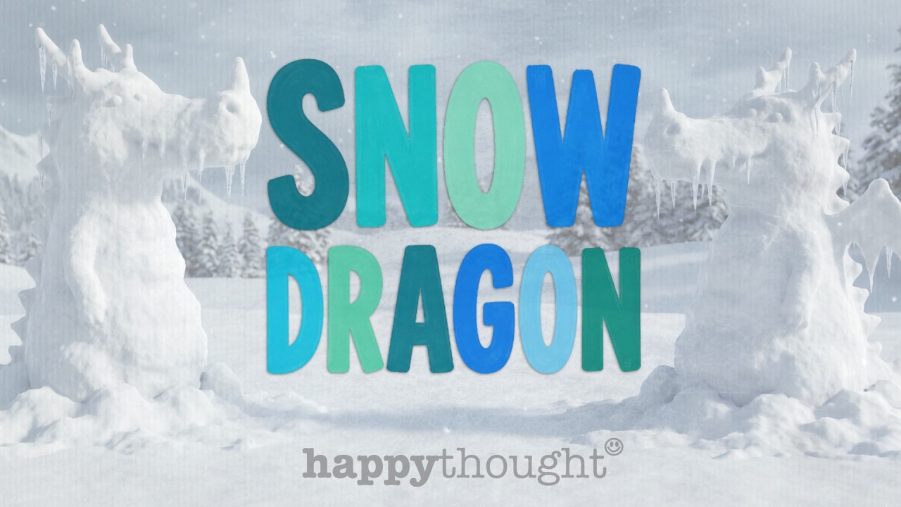 Снежный дракон (Официальное лирик-видео) из альбома The Dragon Song Book от Happythought