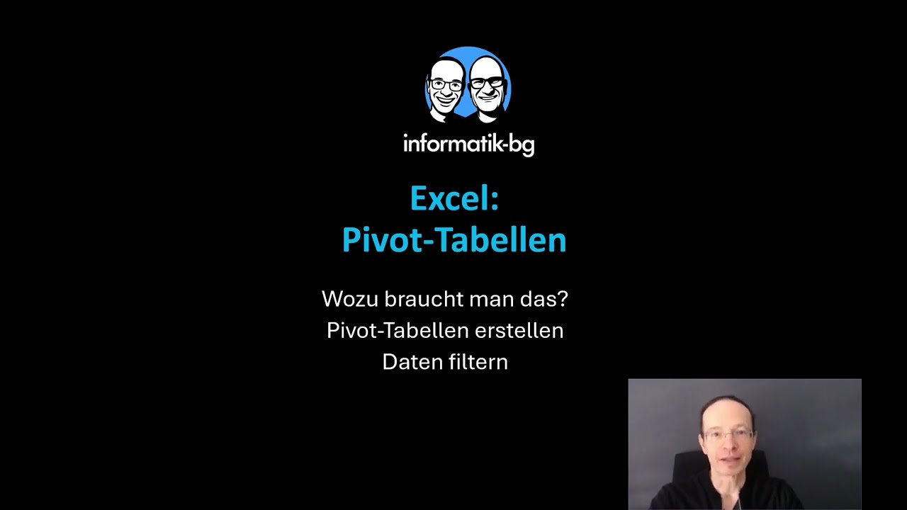 Excel: Pivot-Tabellen