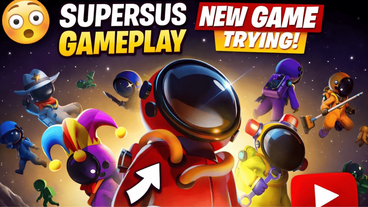 I try a new game like Among us | super sus | gameplay | trending video 