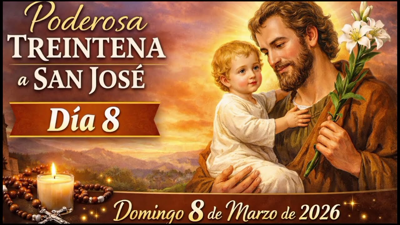 🧺 PODEROSA TREINTENA A SAN JOSÉ 🙏 DÍA 7 | RECIBE SU INTERCESIÓN