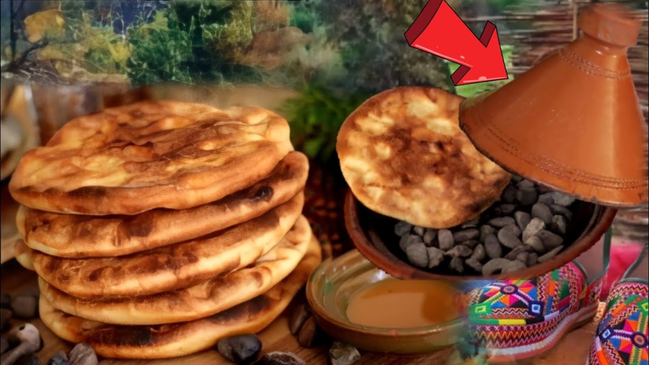وأخيرا❗عندك طاجين؟ حضري خبز تفارنوت👌ألذ  خبز طايب على الحجر  بدووون فرن!! تحلفي عليه فتفارنوت👌جربوه😋