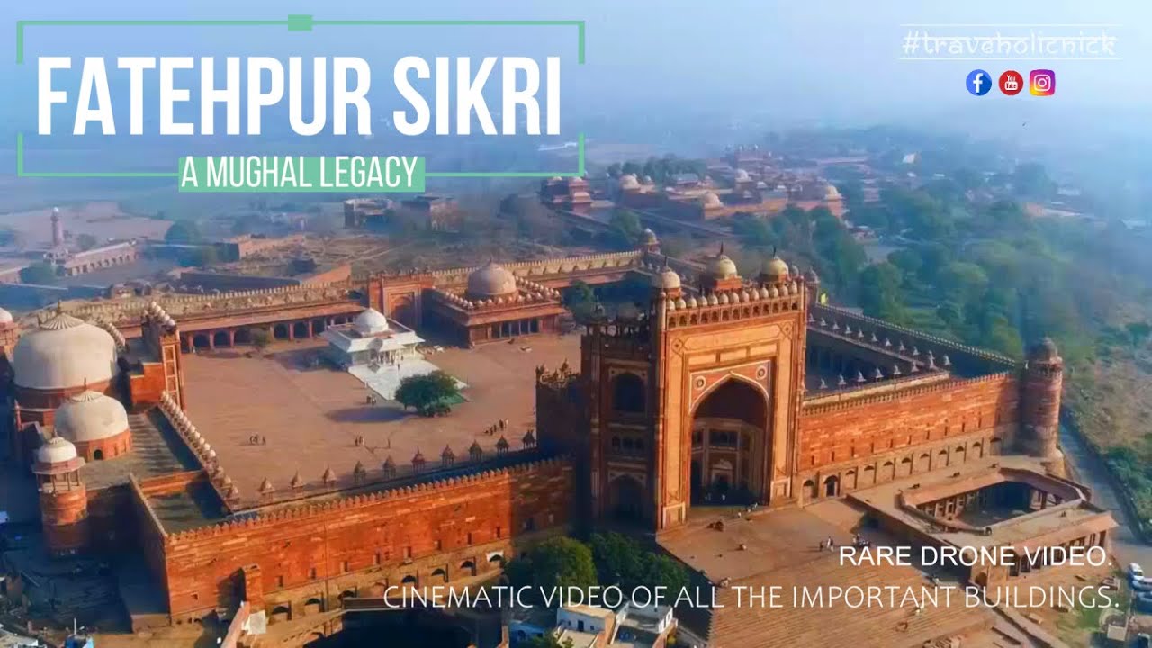 FATEHPUR SIKRI/CINEMATIC VIDEO/DRONE VIDEO  #ghostcity #sufitomb #salimchishtidargah #bestplaces