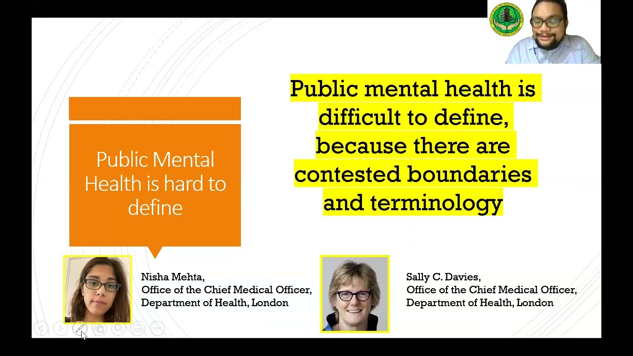 The Collective Psyche, Psychiatry and Public Mental Health