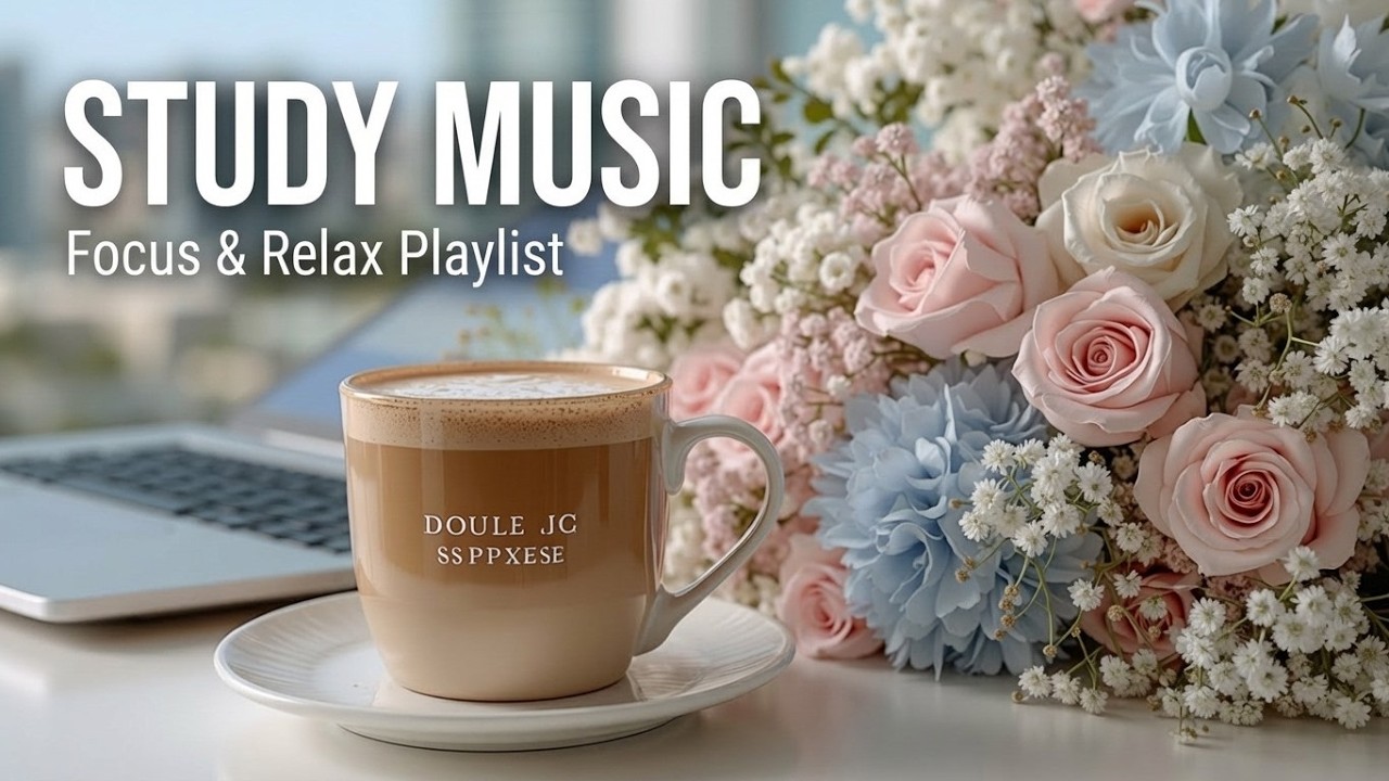 Relaxing Bossa Nova & Spring Jazz | Cozy Study Music For Stress Relief and Better Focus Now