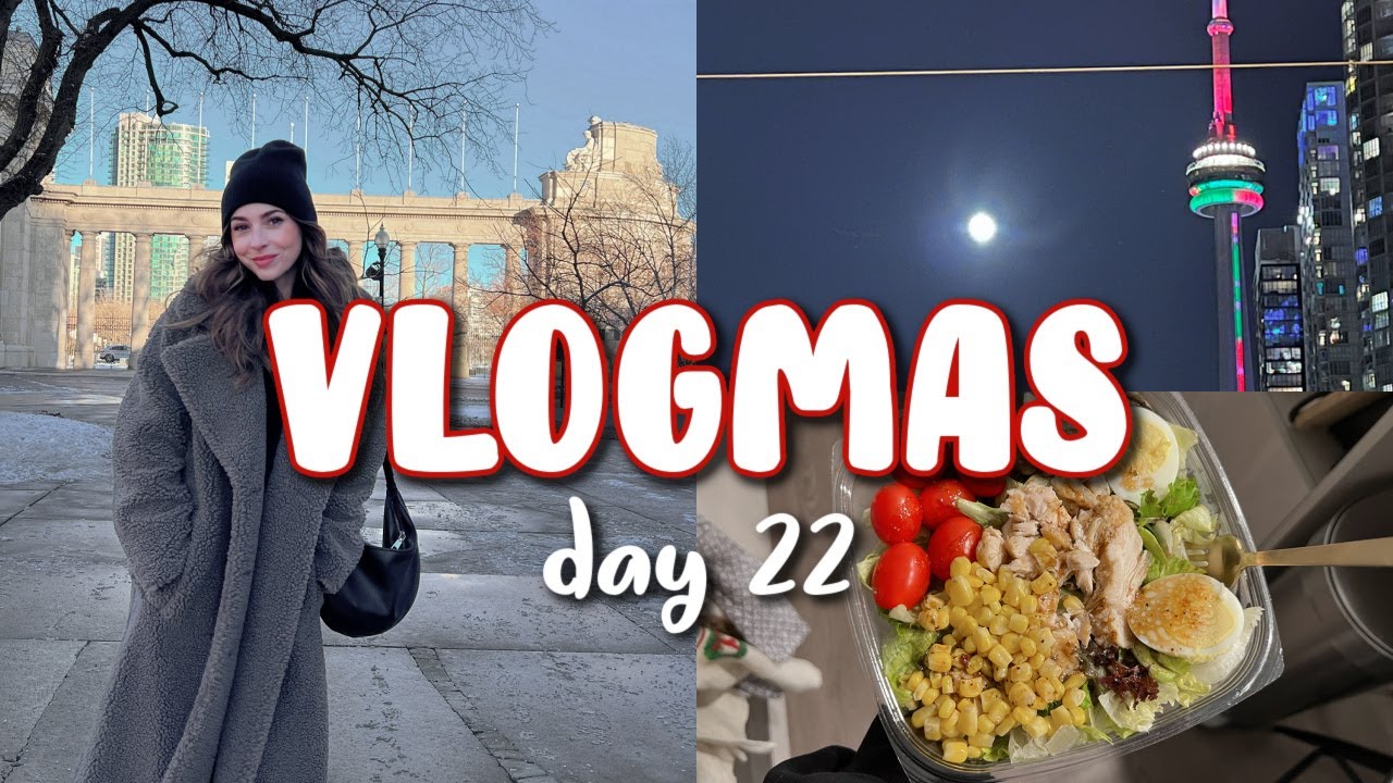 VLOGMAS DAY 22: a chatty vlog + spend the day with me!