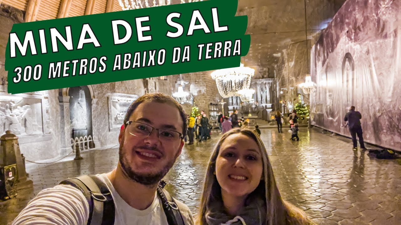 Wieliczka Salt Mine (Mina de Sal) - Constuída há mais de 700 anos - Perto de Cracóvia - Polônia