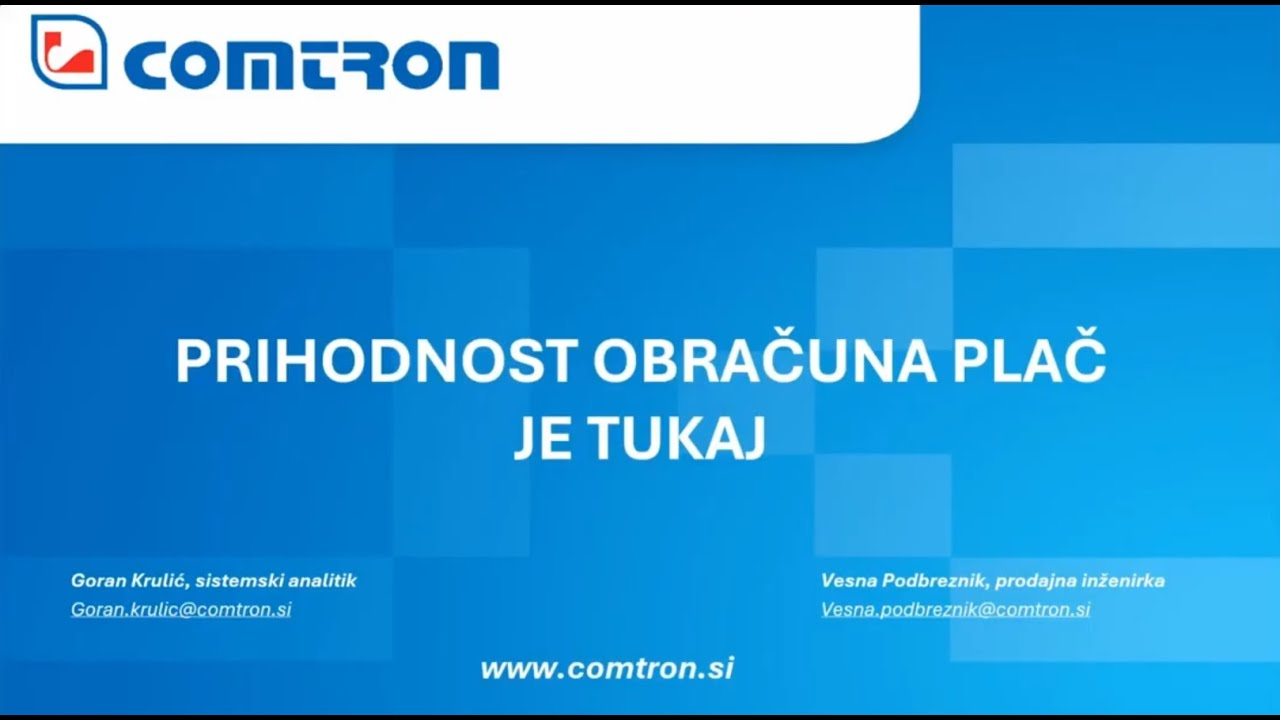 Webinar: Prihodnost obračuna plač je tukaj