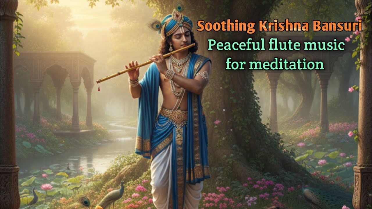 “Soothing Krishna Bansuri | Peaceful Flute Music for Meditation”