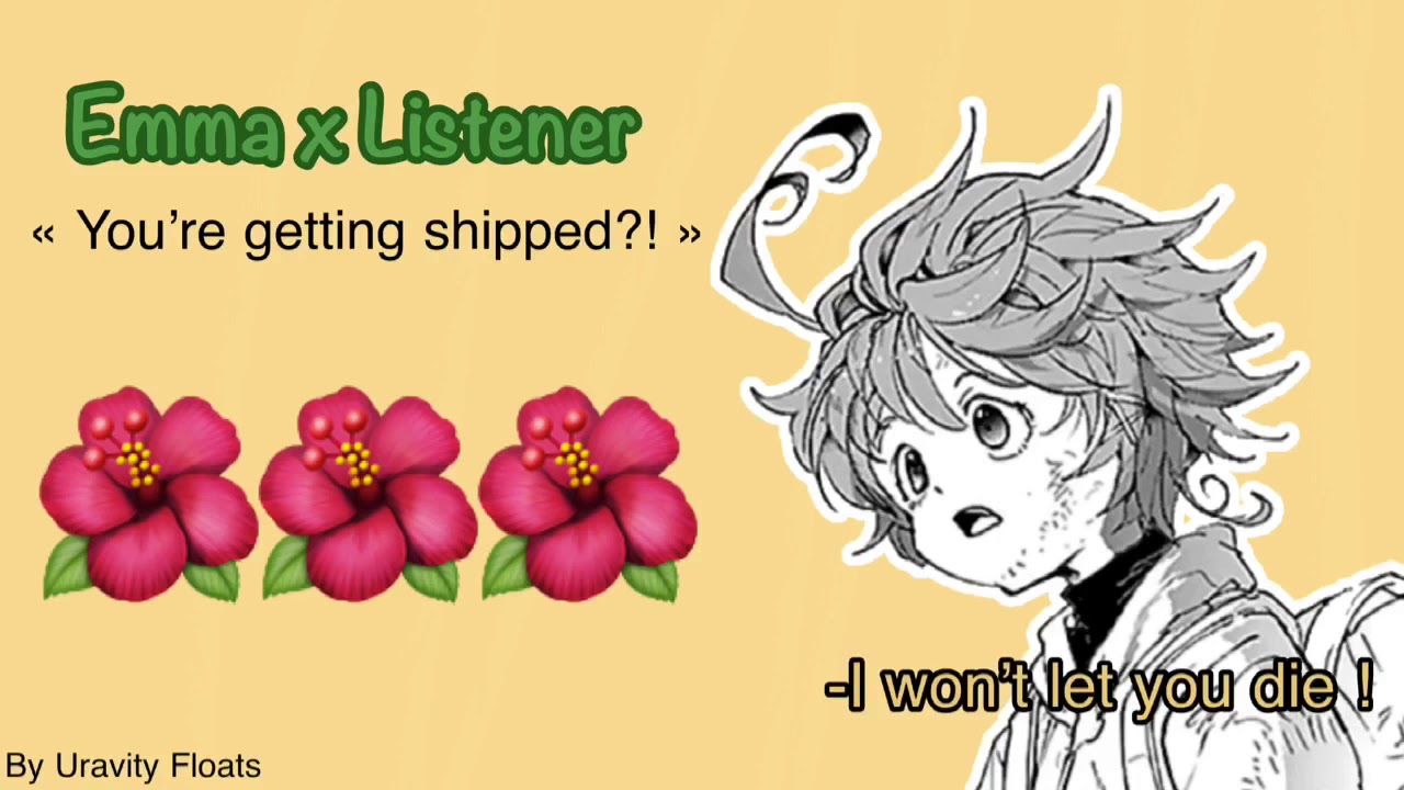 Emma x Listener // You’re getting shipped !? // Earphones warning // Armin’s Blanket