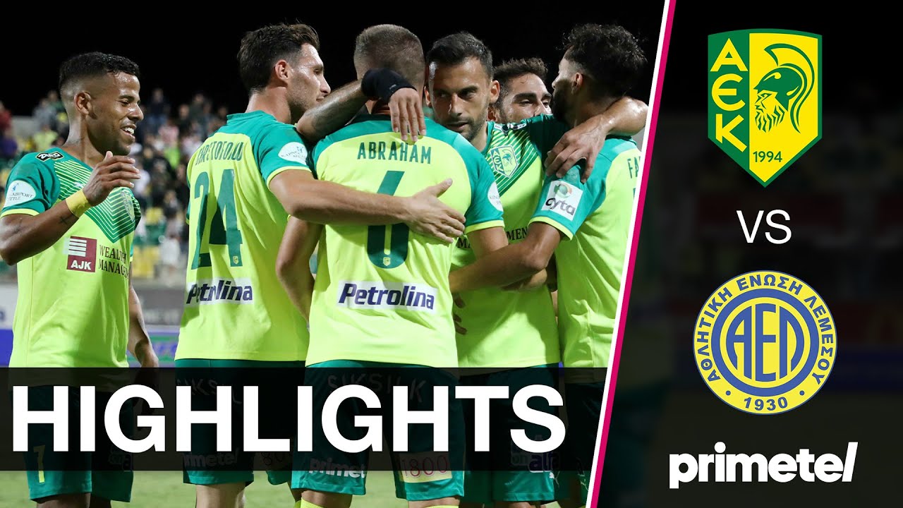AEK - ΑΕΛ 3-1 Highlights (26/02/2022)