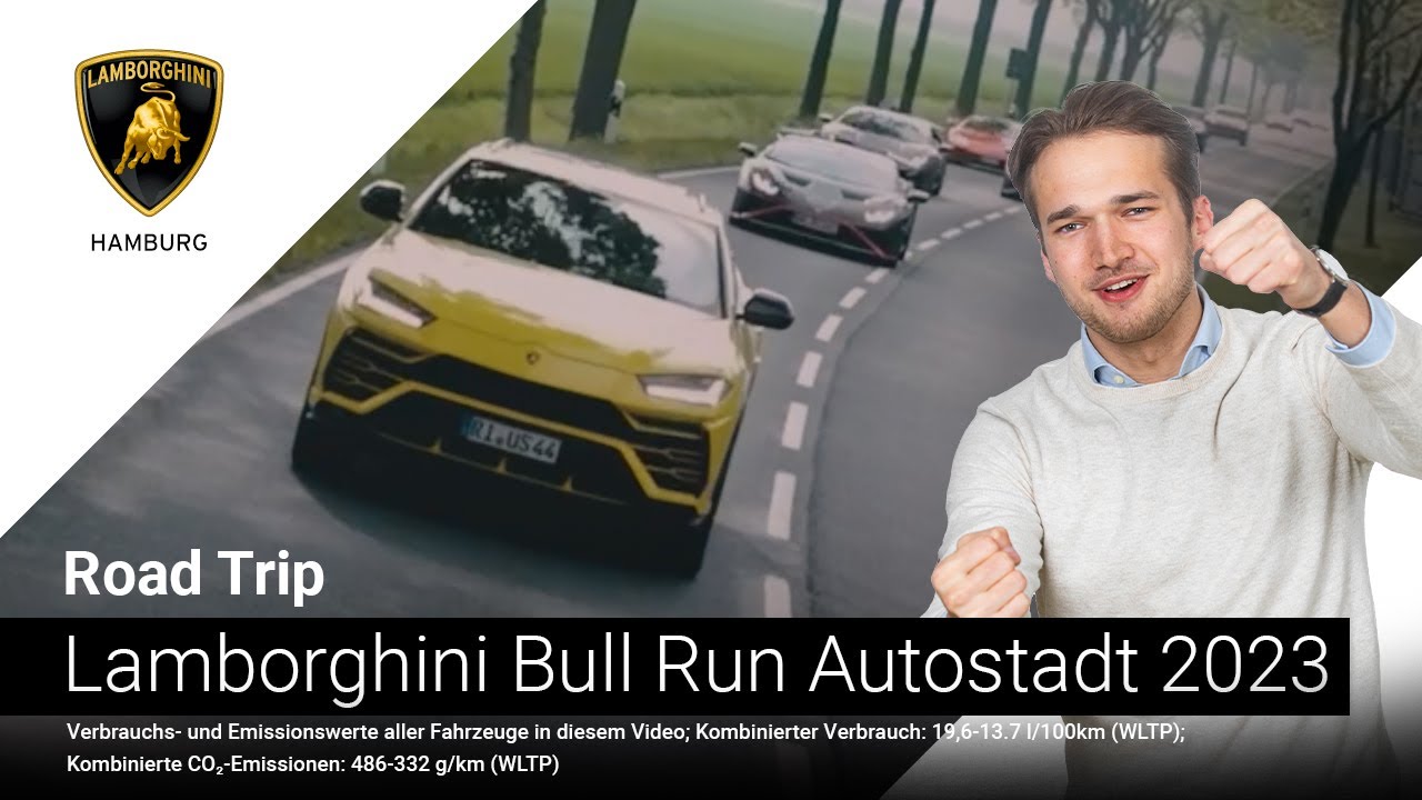 LAMBORGHINI BULLRUN | AUTOSTADT 2023 | HERE WE GO | Lamborghini Hamburg