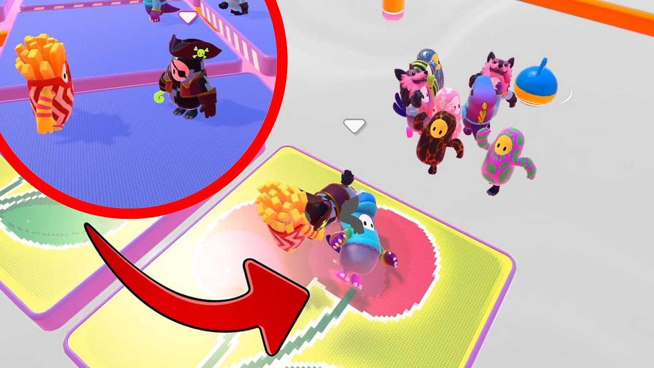 出会ってしまった釣り師。2人いると騙し討ち大量に出来るwww【Fall Guys】